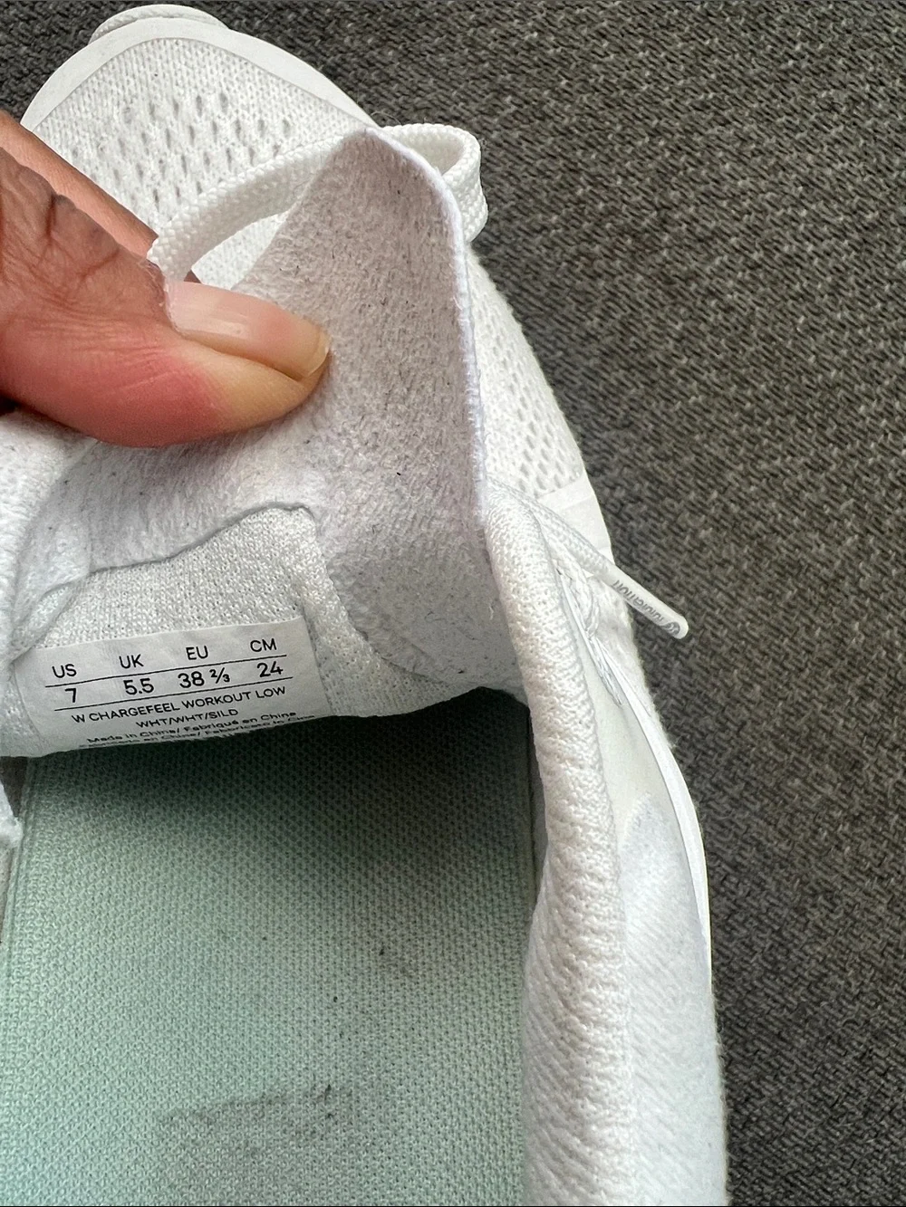lululemon athletica White Women's Athletic Running Sneakers